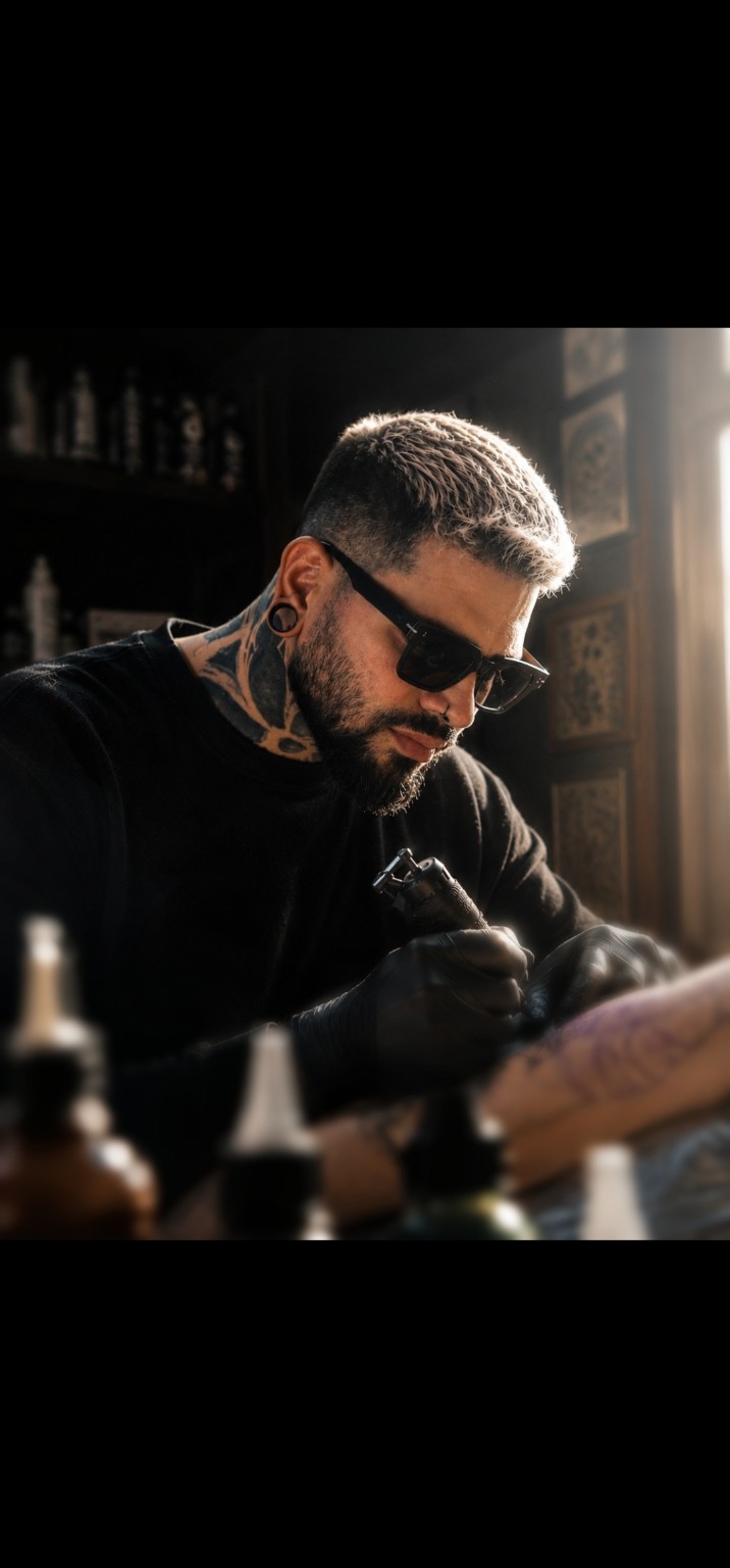Diego Alvarado, artista tatuador